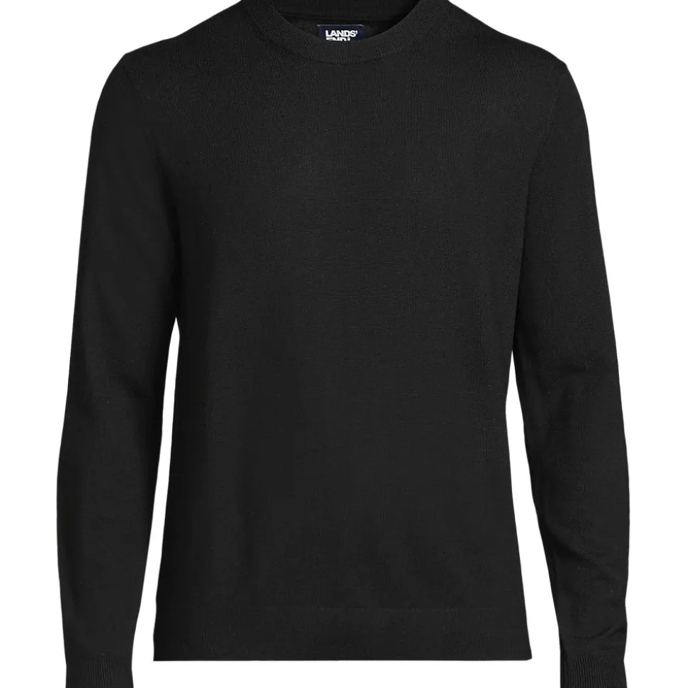 Merino-Pullover mit Rundhals für Herren