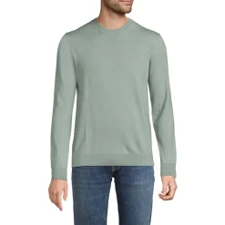 Merino-Pullover mit Rundhals für Herren