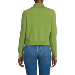 Merino-Pullover mit weitem Rollkragen für Damen
