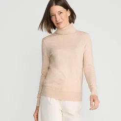 Merino-Rollkragenpullover für Damen
