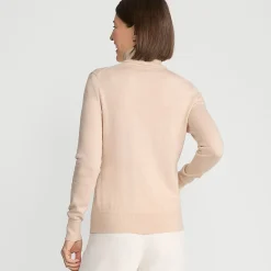 Merino-Rollkragenpullover für Damen