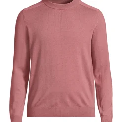 Merino-Rundhalspullover für Herren