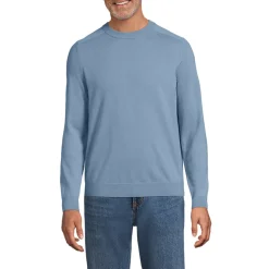 Merino-Rundhalspullover für Herren