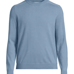Merino-Rundhalspullover für Herren