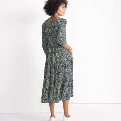 Midikleid mit Stufenrock für Damen