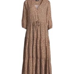 Midikleid mit Stufenrock für Damen