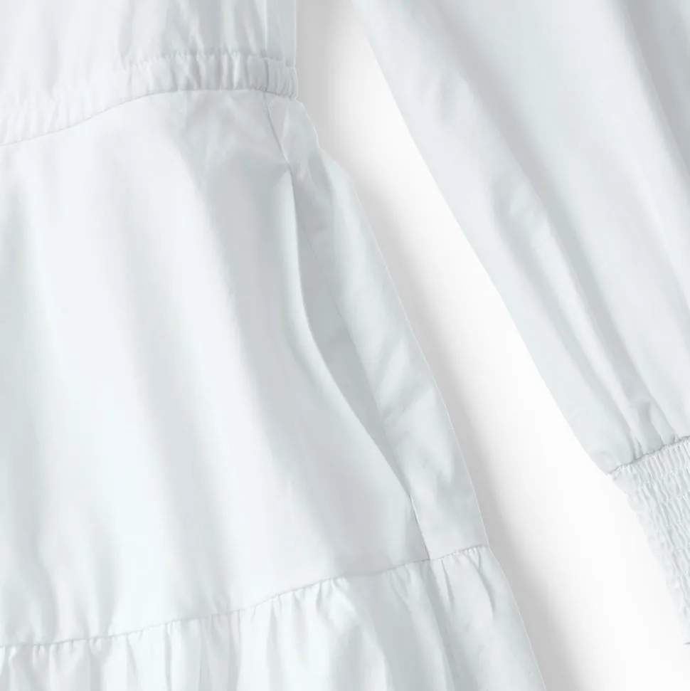 Minikleid mit Lochstickerei für Damen
