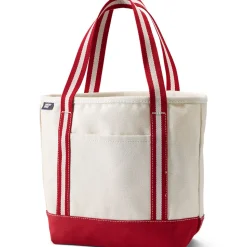Mittelgroße offene Canvas-Tasche