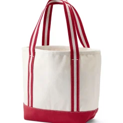 Mittelgroße offene Canvas-Tasche