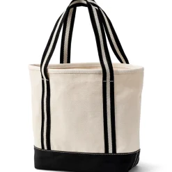 Mittelgroße offene Canvas-Tasche