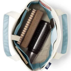 Mittelgroße offene Canvas-Tasche