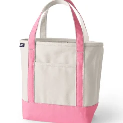 Mittelgroße offene Canvas-Tasche