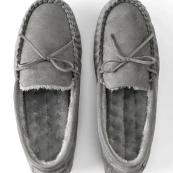 Mokassins in Veloursleder-Optik für Herren