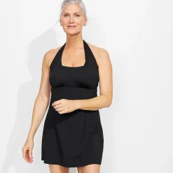 Neckholder-Badekleid für Damen