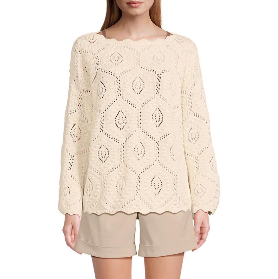 Noppenpullover für Damen