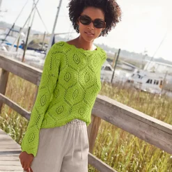 Noppenpullover für Damen