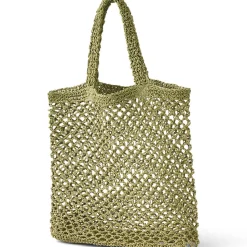 Offene Papierstroh-Tasche