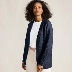 Offener Soft Touch Cardigan für Damen