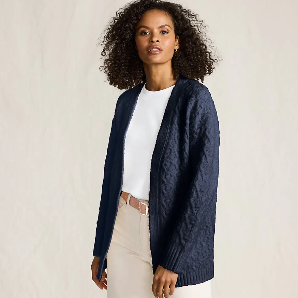 Offener Soft Touch Cardigan für Damen