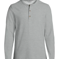 Ottoman-Henleyshirt mit langen Ärmeln für Herren