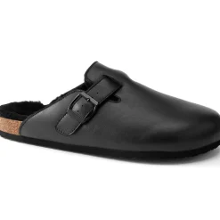 Pantoffeln aus Leder mit Schnalle für Herren