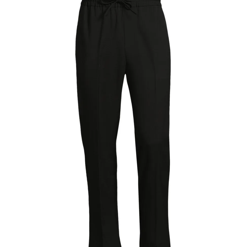 Pendler-Hose mit Schlupfbund und Bundfalten für Herren