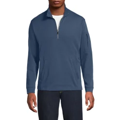 Performance Piqué-Pullover mit Reißverschluss für Herren