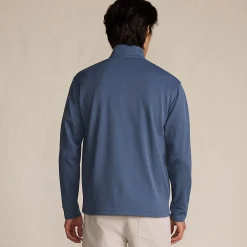 Performance Piqué-Pullover mit Reißverschluss für Herren
