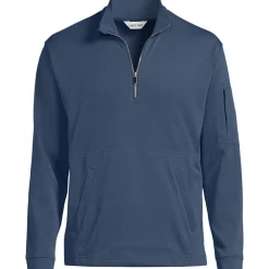 Performance Piqué-Pullover mit Reißverschluss für Herren