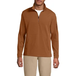 Performance Piqué-Pullover mit Reißverschluss für Herren