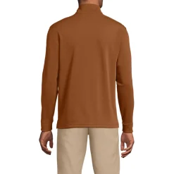 Performance Piqué-Pullover mit Reißverschluss für Herren