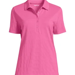 Piqué-Poloshirt für Damen