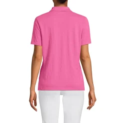 Piqué-Poloshirt für Damen