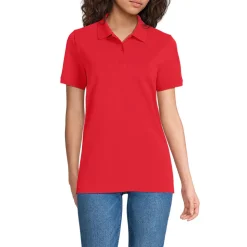 Piqué-Poloshirt für Damen