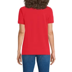 Piqué-Poloshirt für Damen