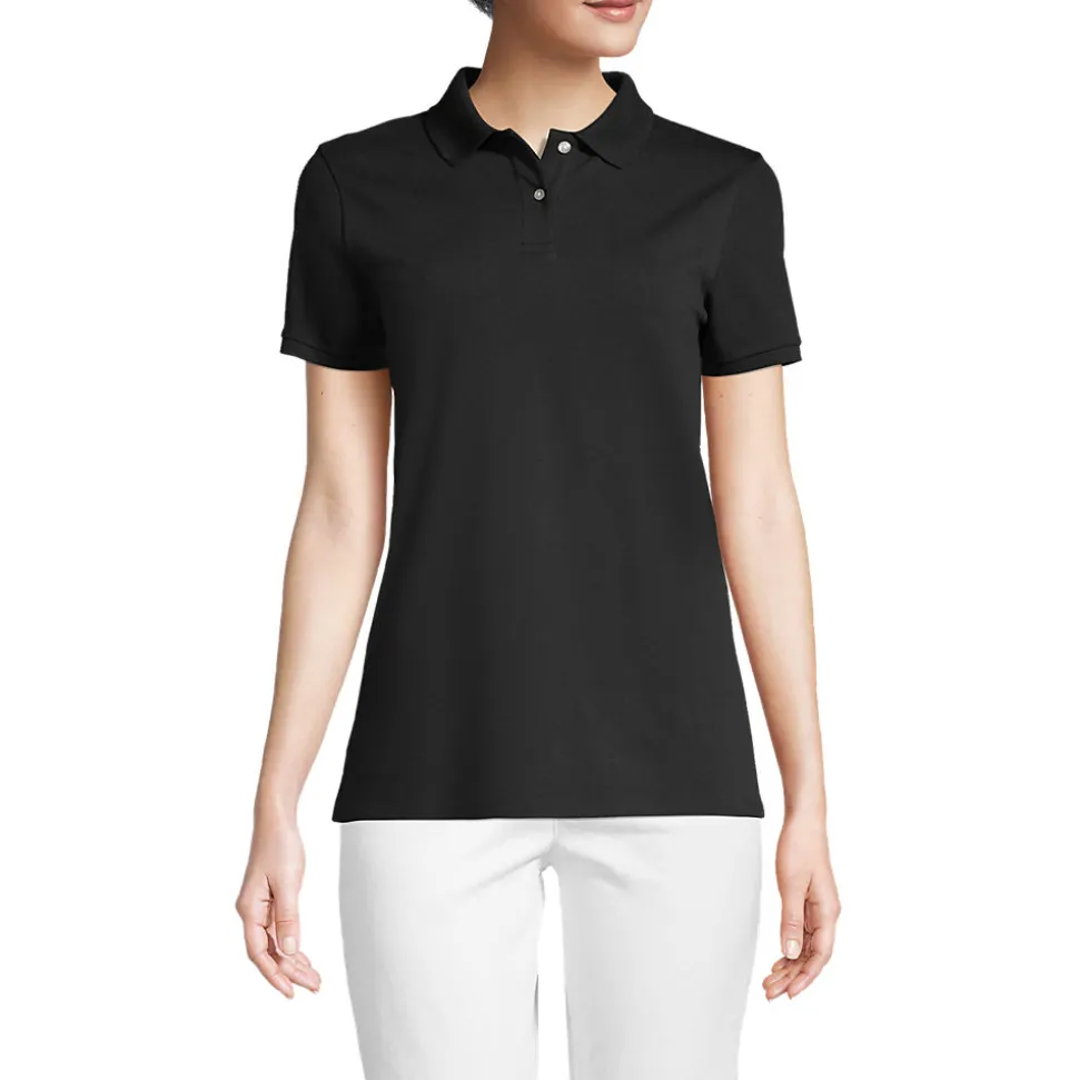 Piqué-Poloshirt für Damen