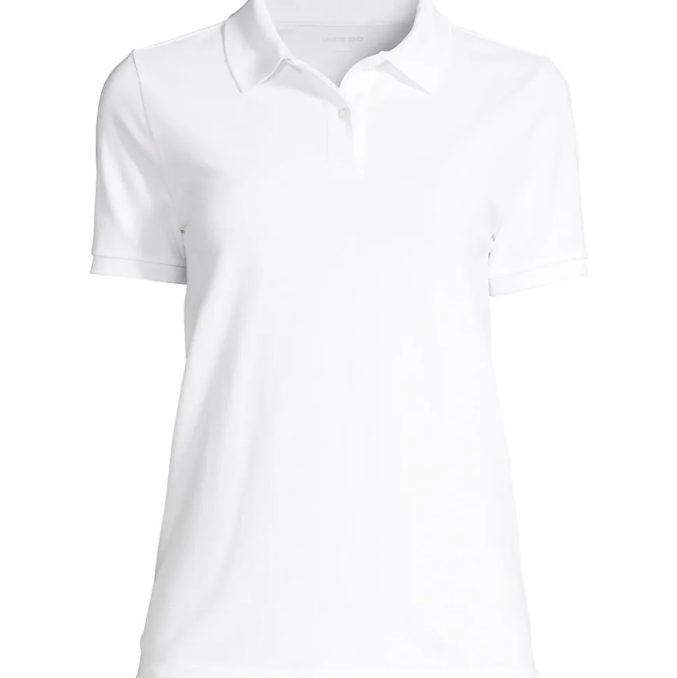 Piqué-Poloshirt für Damen