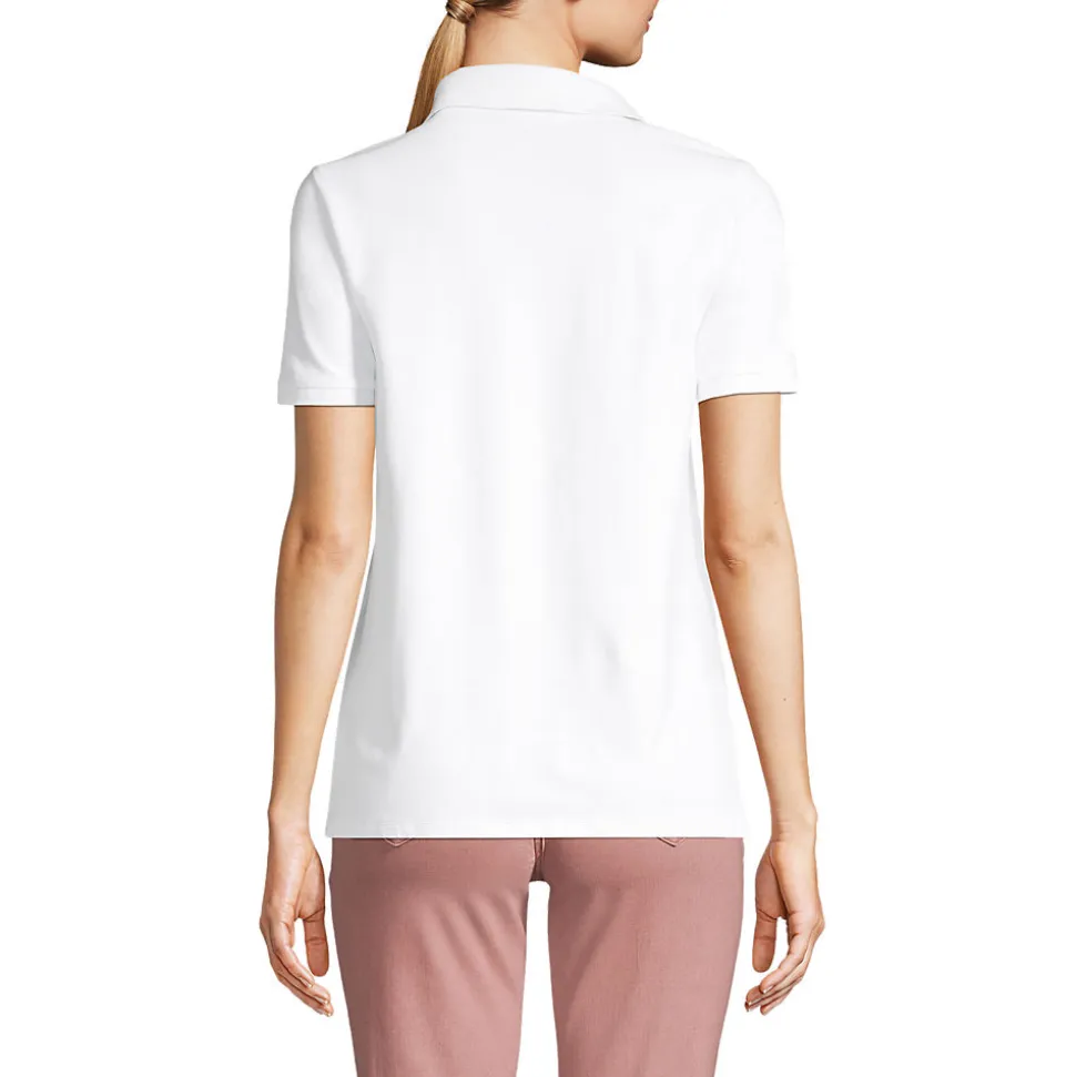 Piqué-Poloshirt für Damen