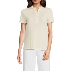 Piqué-Poloshirt für Damen