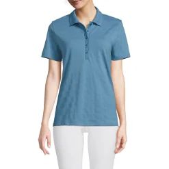 Piqué-Poloshirt für Damen