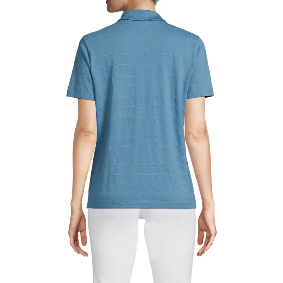 Piqué-Poloshirt für Damen