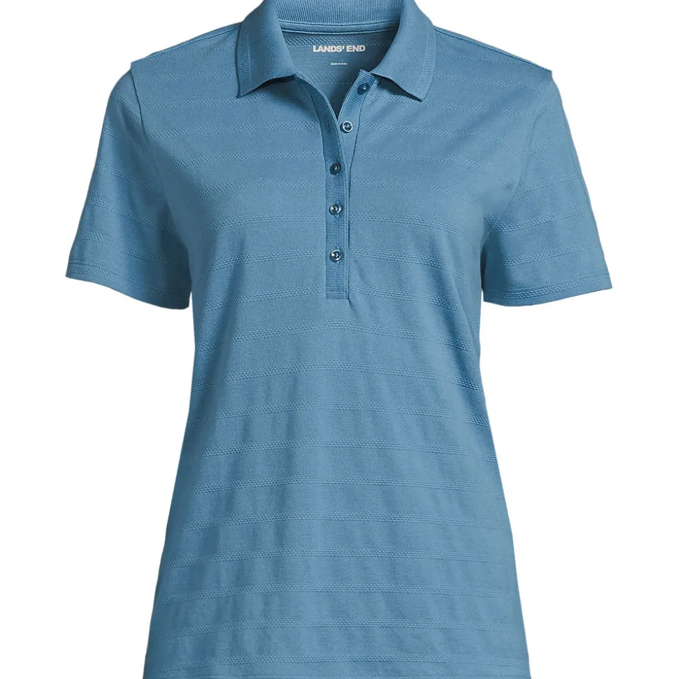 Piqué-Poloshirt für Damen