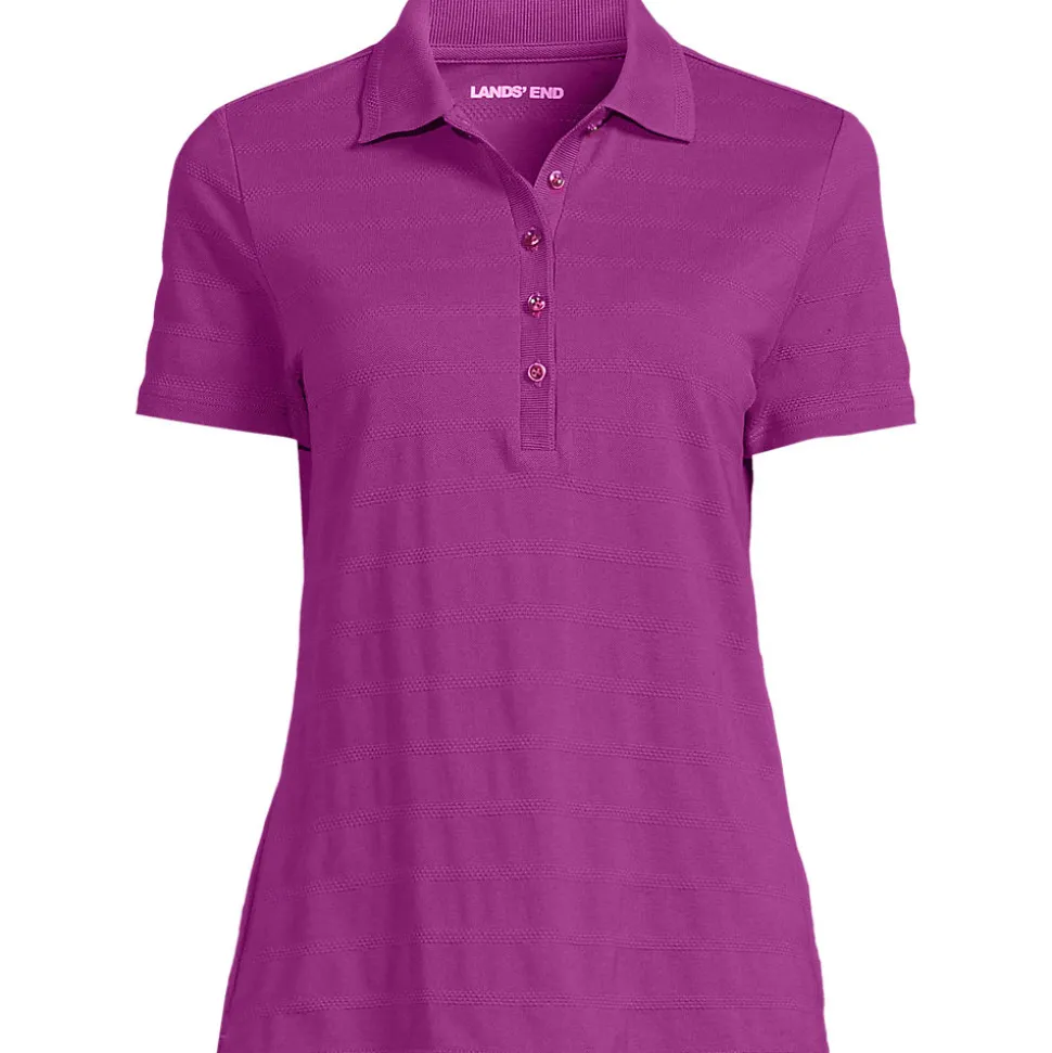 Piqué-Poloshirt für Damen