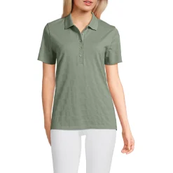 Piqué-Poloshirt für Damen
