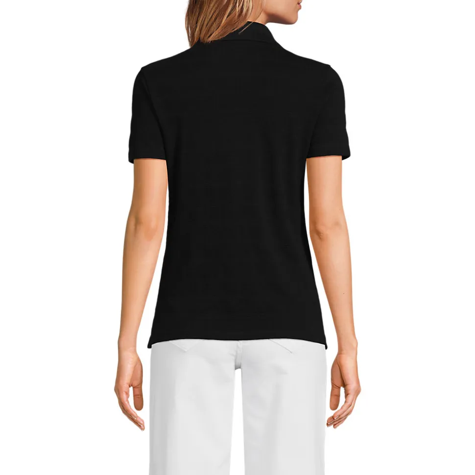 Piqué-Poloshirt für Damen