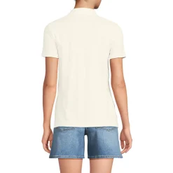 Piqué-Poloshirt für Damen