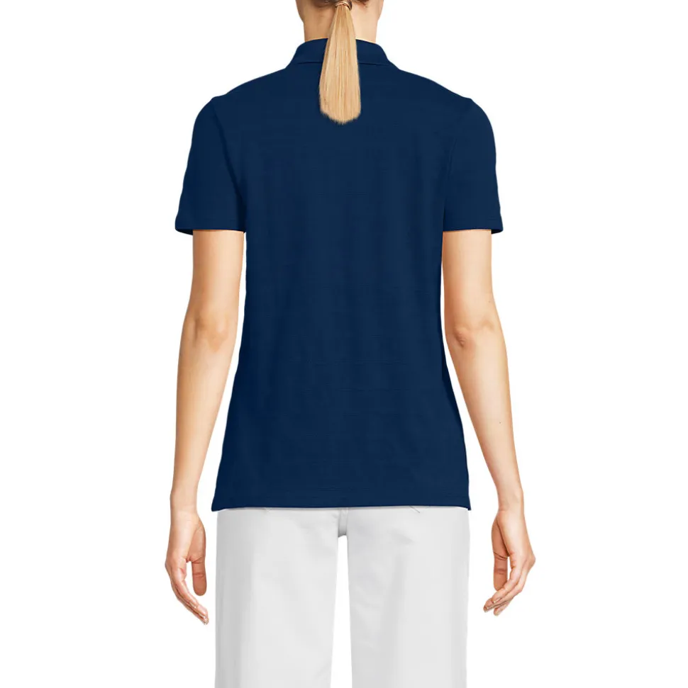 Piqué-Poloshirt für Damen