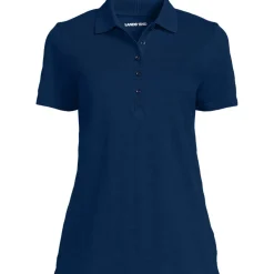 Piqué-Poloshirt für Damen