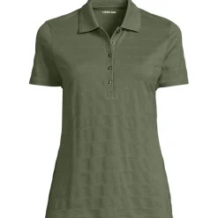 Piqué-Poloshirt für Damen