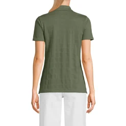 Piqué-Poloshirt für Damen